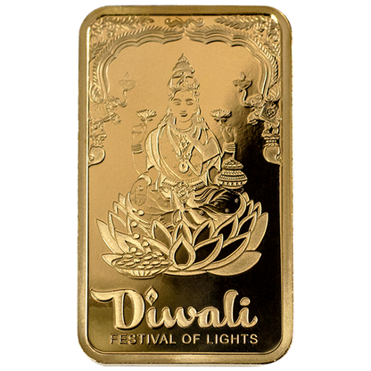 1 oz Gold PAMP Suisse Diwali Lakshmi