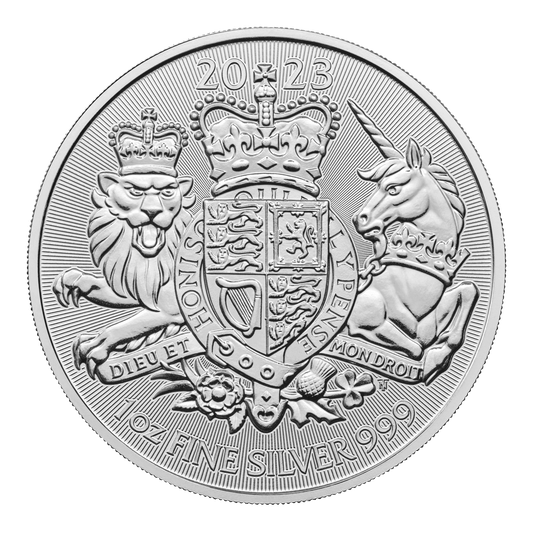 2023 The Royal Arms - King Charles III - 1oz Silver Bullion Coin